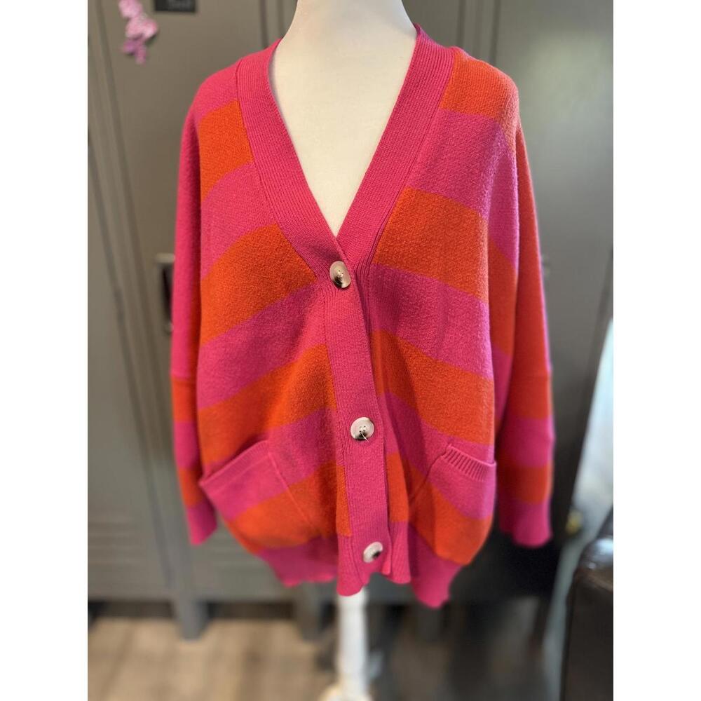 Dressed in Lala -Cardigan Sweater Sz S/M -Over Sized